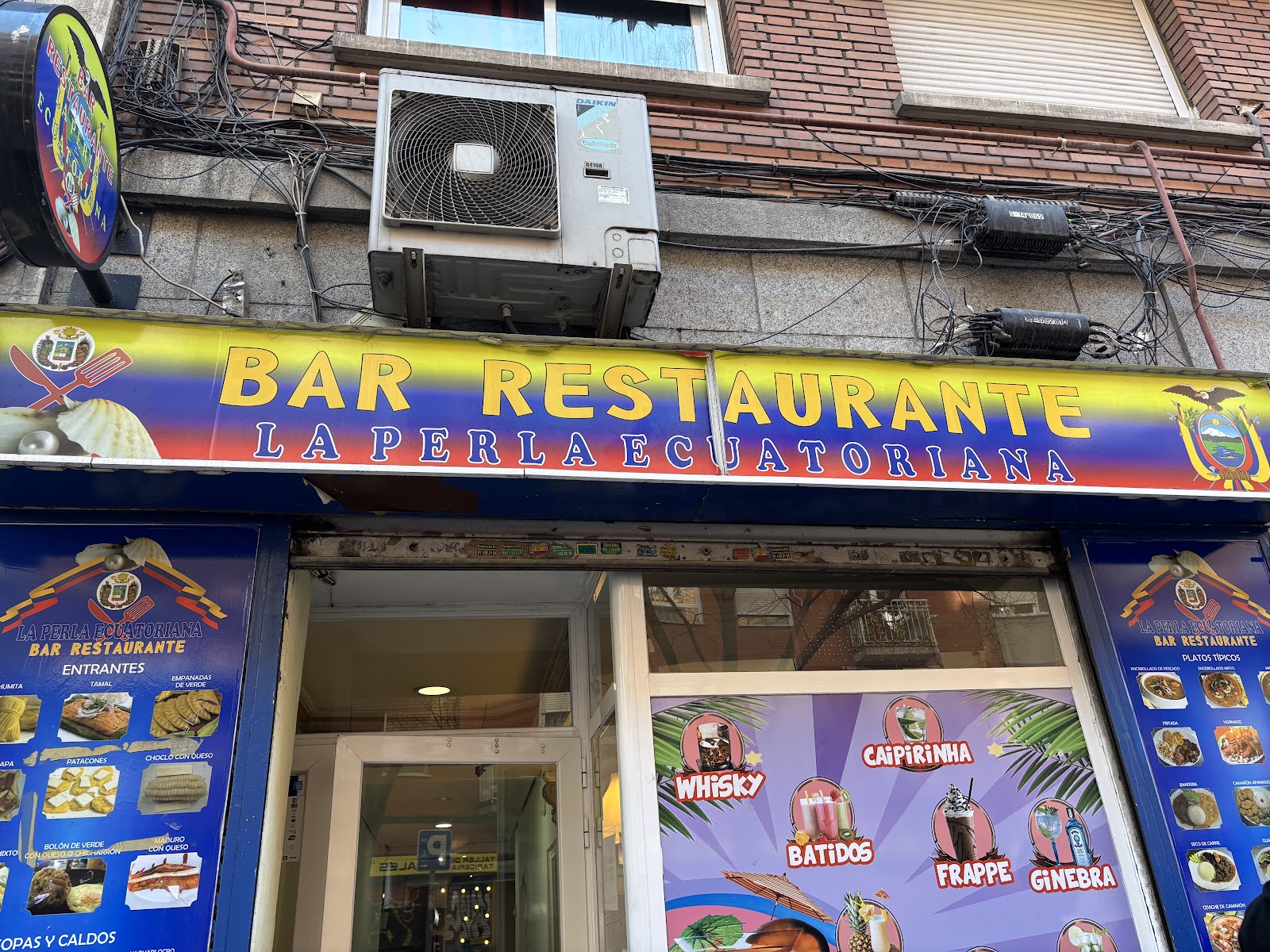 Bar Restaurante Perla Ecuatoriana — Restaurantes ecuatorianos en Madrid